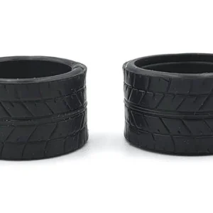 Marka - V1 Mini-Z RCP Rubber Rear Radial Tire 15° - Medium - 14mm (2Pcs)