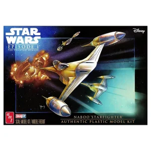 AMT Star Wars: The Phantom Menace N-1 Naboo Starfighter (Snap) 1:48 Scale Model Kit