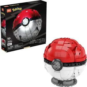Mega Construx Pokémon Jumbo Poké Ball Construction Set, Building