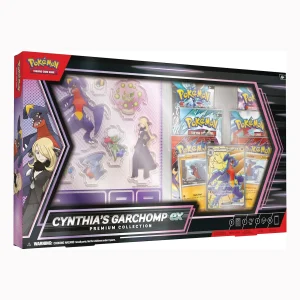 Pokemon TCG Scarlet & Violet: Cynthia’s Garchomp ex Premium Collection (ENGLISH EDITION)
