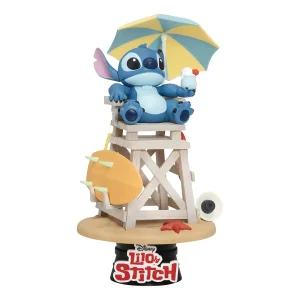 Beast Kingdom Lilo & Stitch: Stitch Summer Vibe DS-126 D-Stage Statue