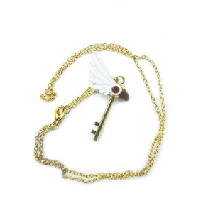 Sakura Cardcaptor's Key Pendant Necklace