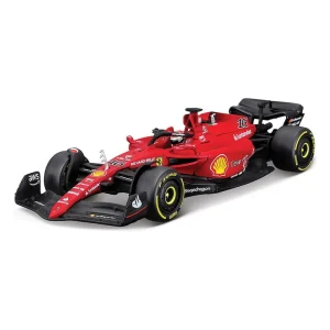 BBurago - Charles Leclerc Ferrari F1-F75 #16 Fórmula 1 2022, escala 1:43