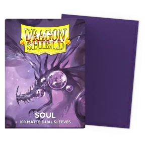 Arcane Tinmen - Dragon Shield - Soul - Matte Dual Sleeves - Standard Size