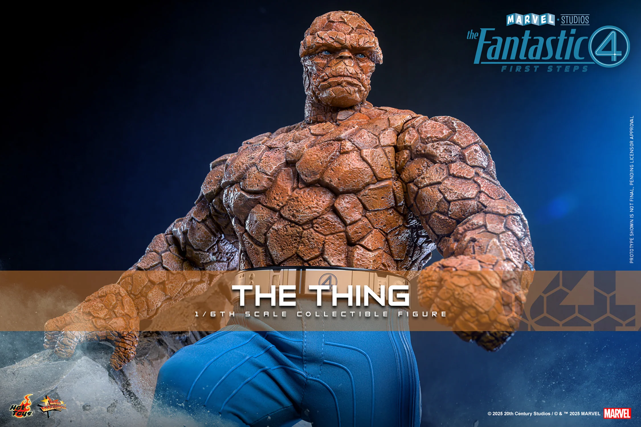 Fantastic 4: The Thing Sixth Scale Figure (PRE-ORDER) - Imagen 2