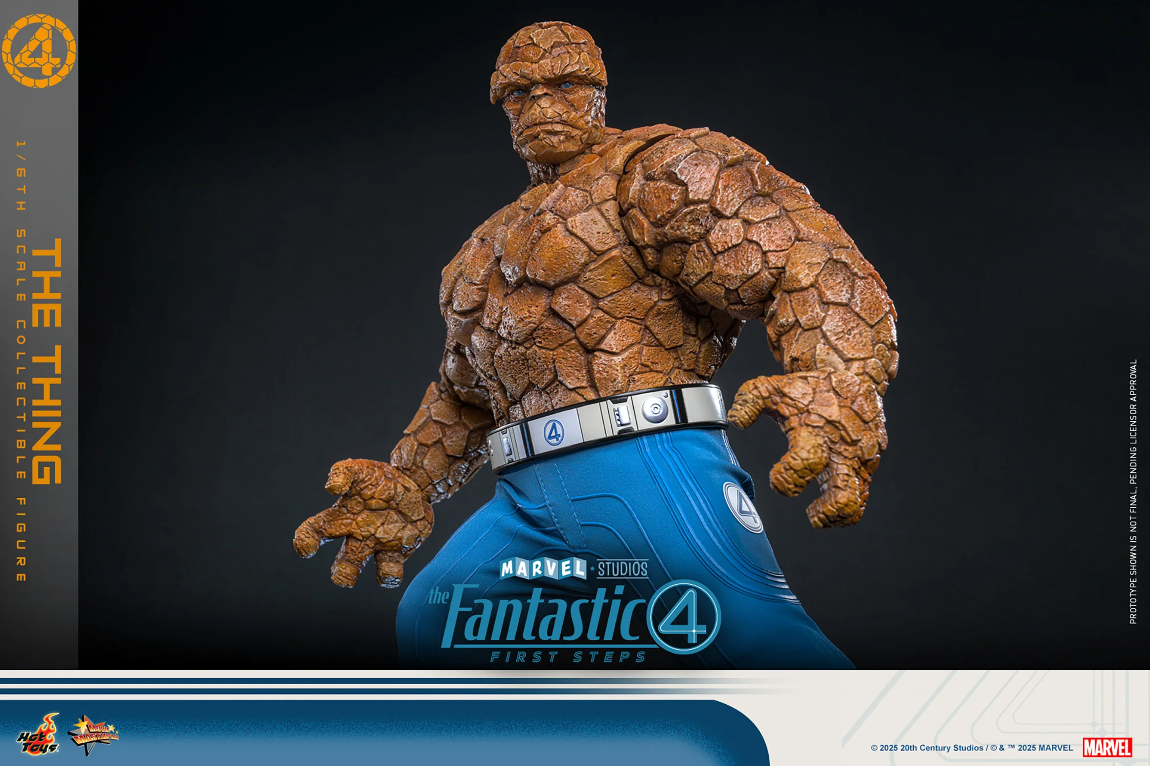 Fantastic 4: The Thing Sixth Scale Figure (PRE-ORDER) - Imagen 7