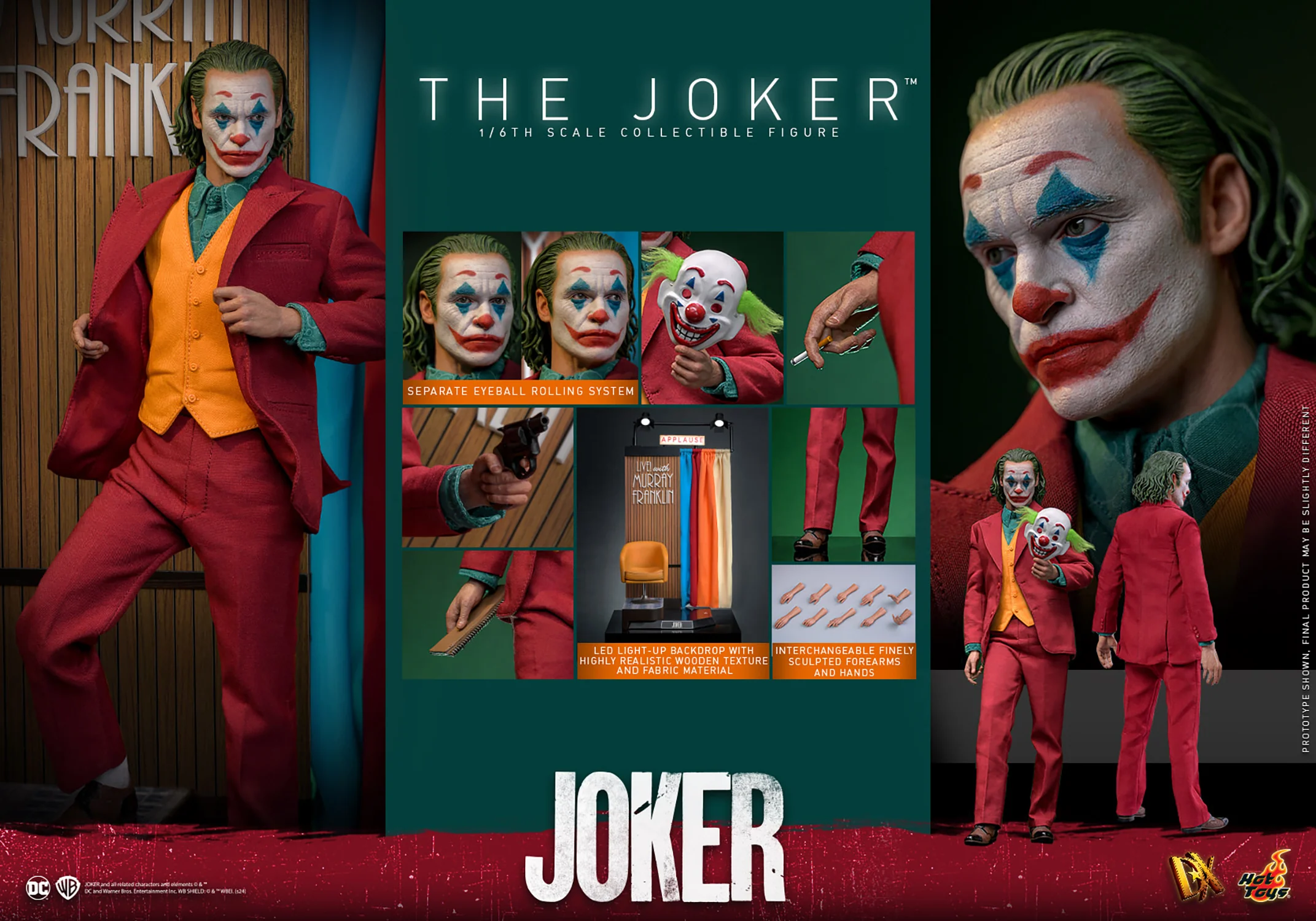 The Joker Sixth Scale Figure (DX42) - Imagen 3