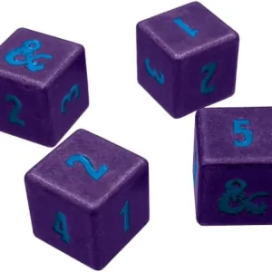 Ultra PRO - Dungeons & Dragons - Heavy Metal Underdark: D6 Dice Set